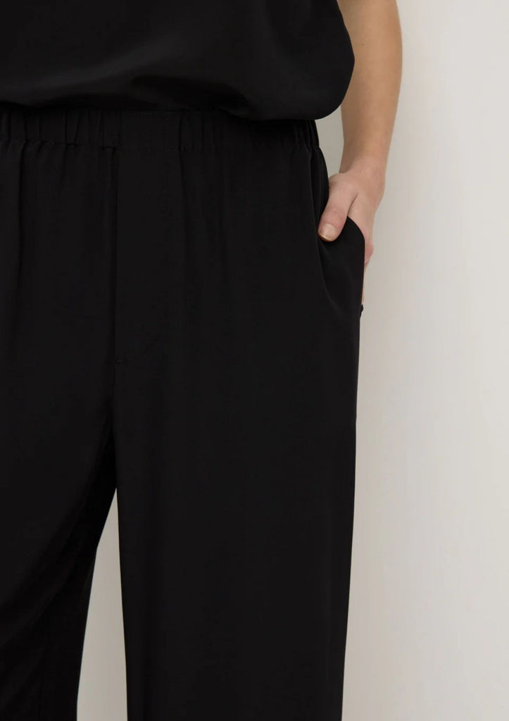 Assembly Label Pants Assembly Label Betty Silk Pant - Black – Deer Willow